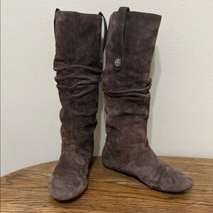 UGG Brown Over‎ the Knee Suede Boots